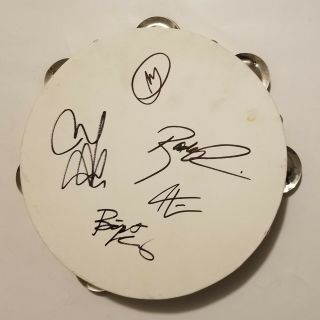 Lake Street Dive Real Hand Signed Tambourine Autographed Rachael Price,  4