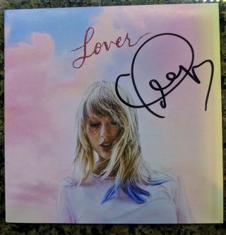 Taylor Swift Signed Auto Autograph Lover Cd Booklet Cover & Me Cd Single