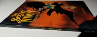Vintage 1982 THE SECRET OF NIMH Movie Storybook Hardcover DON BLUTH 3