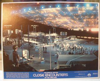 1980 Vintage Close Encounters Of The 3rd Kind 8 " X 10 " Lobby Cards Set Of 8