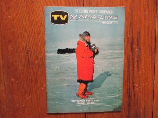 Feb - 1968 St.  Louis Post - Dispatch Tv Mag (charles Kuralt/fred Astaire/barrie Chase