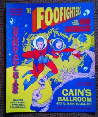 (2 Poster Set) Foo Fighters Poster Cain 