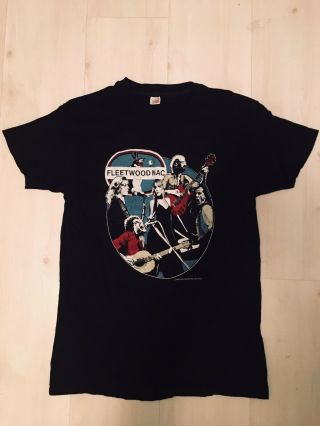 Vintage Fleetwood Mac 1979 Tusk Tour Concert T - Shirt Large Hanes