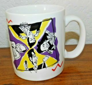 Seinfeld Tv Show Coffee Mug Stand - Up Comic Caricature Cartoon Design 1994
