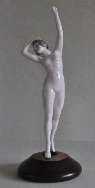 Vintage Harem Figure Bathing Beauty Figurine Dressel & Kister Passau Half Doll