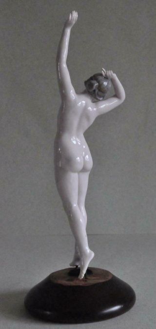 Vintage Harem Figure Bathing Beauty Figurine Dressel & Kister Passau Half Doll 6