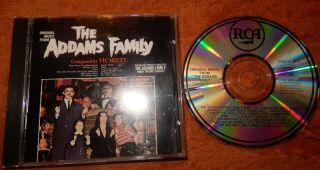 Rare Cd (1991) - The Addams Family 1966 Rca Records Tv Soundtrack Vic Mizzy Gomez