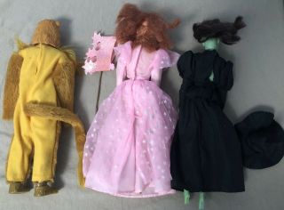 The Wizard of Oz 50th Anniversary 1988 Dolls Set of 6 12 