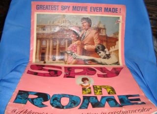 Old Vintage Big Size Indian Spy Movies Booklet From India 1968