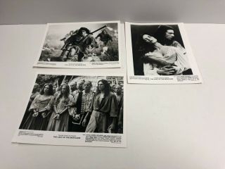 1992 LAST OF THE MOHICANS Movie Press Kit with Photo Set (1 - 6) & Handbook 5