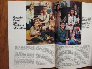 June - 1977 Tv Guide (the Waltons/richard Thomas/nancy Drew/eric Scott/ralph Waite)