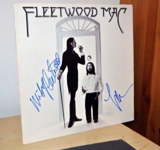 Fleetwood Mac Vinyl Lp Signed Lindsey Buckingham & Mick Fleetwood Ms2225 Wb