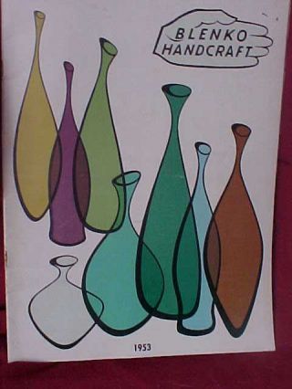 Vintage Blenko Glass Catalogs from 1951 and 1953 4