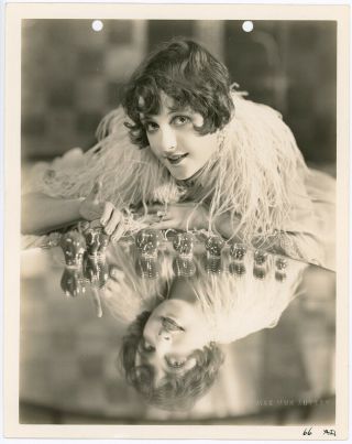 Wampas Baby Star Sally Phipps 1927 Art Deco Mirrored Glamour Trick Photograph
