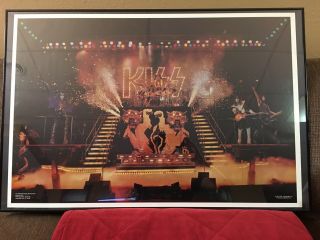 Kiss Alive 2 Aucoin Poster 1977