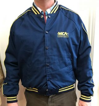 Back To The Future Varsity Jacket,  Mca Home Video Size Large