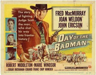 Fred Macmurray,  Day Of The Badman (1958) Lobby Card Set,  R Middleton,  M Windsor