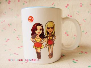 Tv Serious 2 Broke Girls Characters Mug Coffee Cup Max Caroline