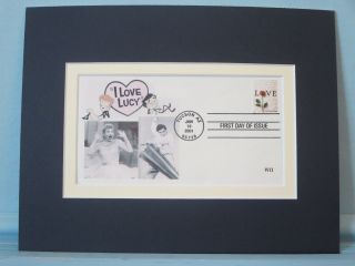 I Love Lucy - Lucille Ball & Desi Arnaz & The First Day Cover Of The Love Stamp