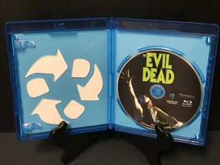 Evil Dead Blu - Ray Signed by Bruce Campbell,  Sam Raimi & Tom Sullivan 3