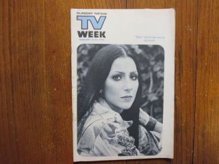 Feb - 1975 Lancaster Pa Tv Week Mag (cher/cher Bono/robert Blake/baretta/gene Kelly