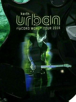 Keith Urban Electric Guitar Ripcord World Tour 2016