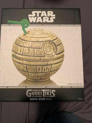 Geeki Tikis Star Wars Death Star Ceramic Mug,  24 Oz
