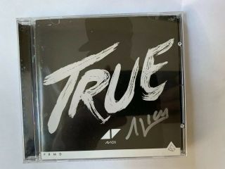 Autographed True By Avicii Cd