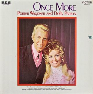 Porter Wagoner & Dolly Parton Hand Signed Autograph Lp Album