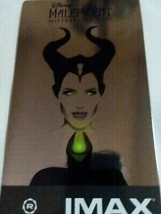 Disney Maleficent Mistress Of Evil Regal IMAX Ticket 1000 of 1000 - Very Rare 2
