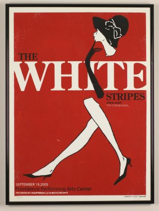 The White Stripes - 2005 Tour Poster - Limited Edition