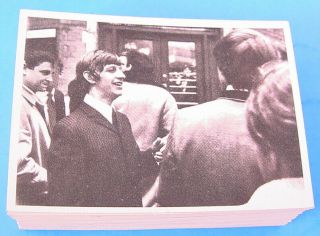 1964 Topps The Beatles " A Hard Days Night " Bubble Gum Trading Cards Complete Set