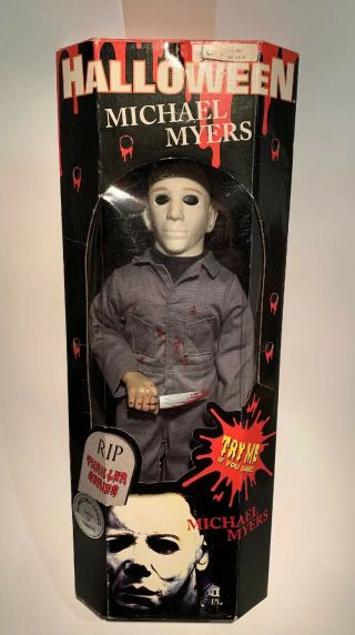 Spencer Gifts 18” Halloween Michael Myers Doll “bloody Bullet” Version