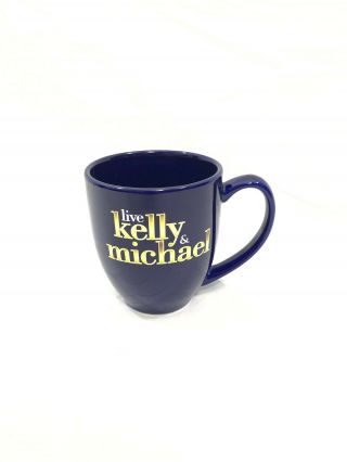 Live With Kelly & Michael Coffee Mug Discontinued