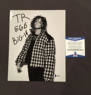 Beckett Trippie Redd Signed Autographed 8x10 Photo A Love Letter To You 14