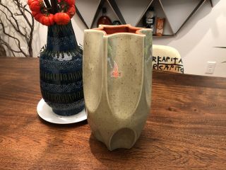 Vintage C.  1962 - 1967 Red Wing Pottery Prismatique Vase 794 By Belle Kogan