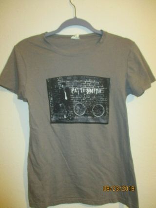 Vintage Patti Smith North America Tour Shirt Banga 2012 Women 