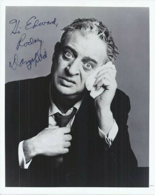 Rodney Dangerfield Signed Photo Autographed 8x10 Easy Money Caddushack
