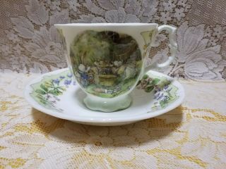 Royal Doulton Brambly Hedge The Meeting Cup And Saucer