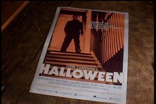 Halloween A 35th Ann Rolled 27x40 Orig Movie Poster Michael Myers John Carpenter