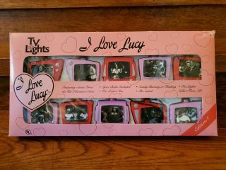 I Love Lucy Tv Lights Set,  Great For Parties,  Vintage 1997,