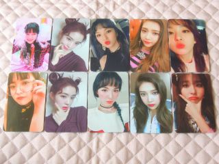Red Velvet 4th Mini Album Rookie Photocard Type A & B & Full Set Kpop