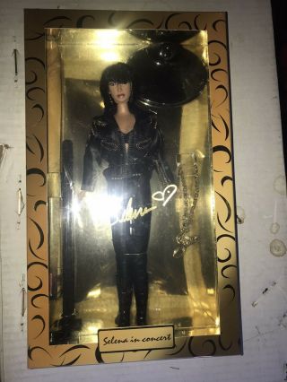 Selena Quintanilla Doll Signed In Concert Rare Antique Collector Item