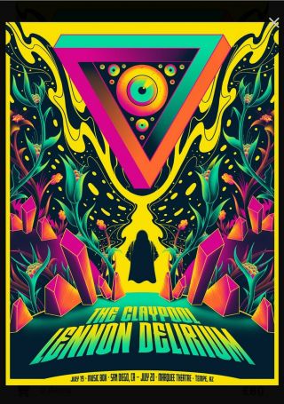 Claypool Lennon Delirium Poster (1 Of 20) Signed And Numbered Prints