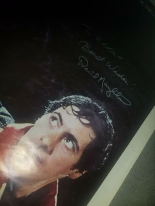 American Werewolf In London Signed Poster John Landis David Naughton 4