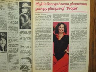 November 5,  1978 Chicago Tribune Tv Week Magaz (phyllis George/people/miss U.  S.  A.