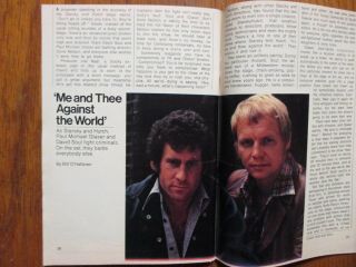 Nov - 1975 TV Guide (ELLA FITZGERALD/BONNIE VAN DYKE/DAVID SOUL/PAUL MICHAEL GLASER 5