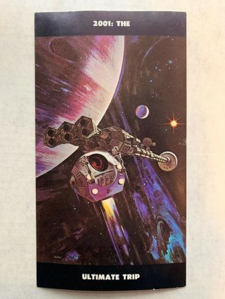 2001 A Space Odyssey 1968 Poster - Card Postcard