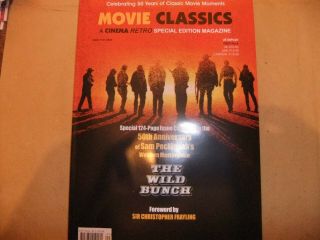 Cinema Retro Movie Classics 8 Sam Peckinpah The Wild Bunch 50th Special 124 Page