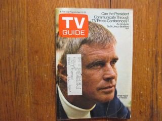Sept.  23,  1972 TV Guide (GEORGE PEPPARD/BANACEK/JOAN BLONDELL/ROBERT FORSTER) 4